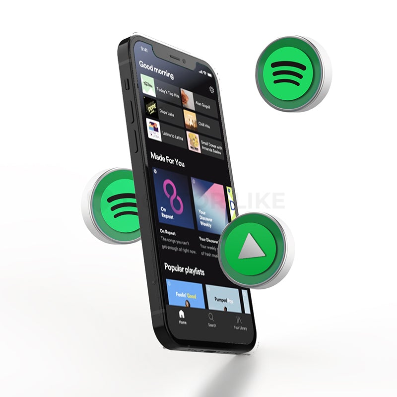 Spela albumet Spotify